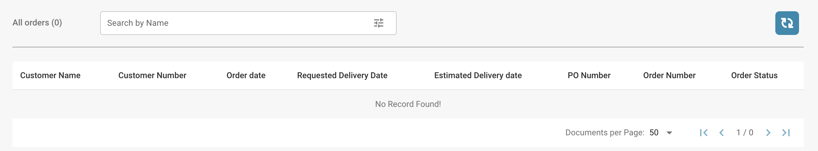 Docbits Advance Shipment Dashboard View